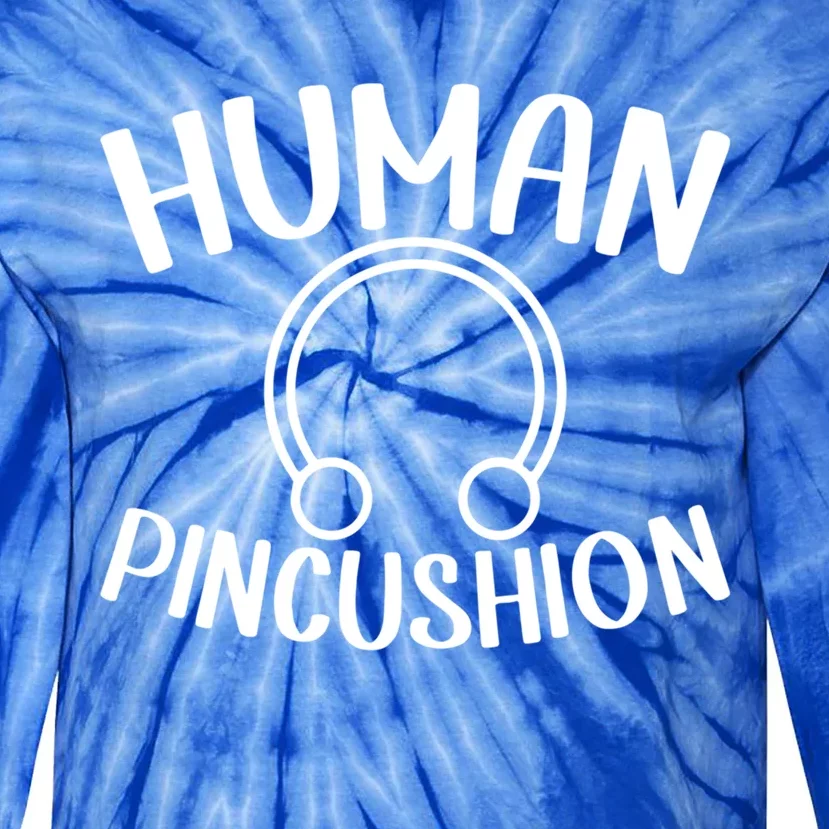 Hu Pincushion Body Piercing Enthusiast Artist Gift Tie-Dye Long Sleeve Shirt