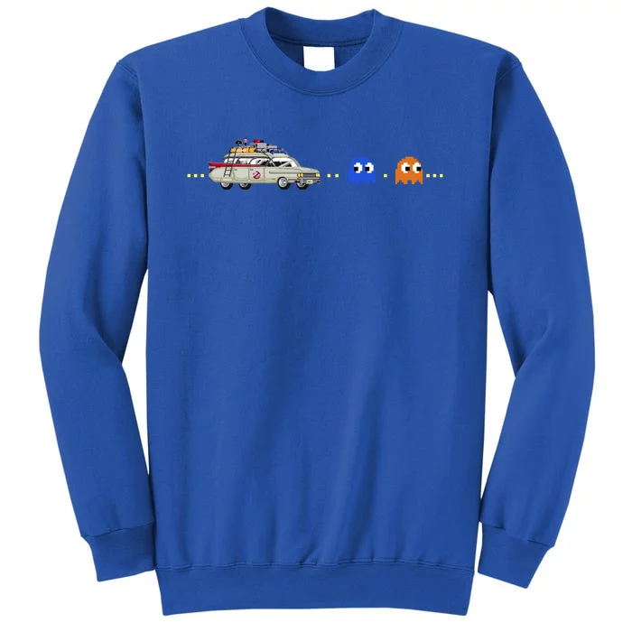 Halloween Pac Busters Game Tall Sweatshirt