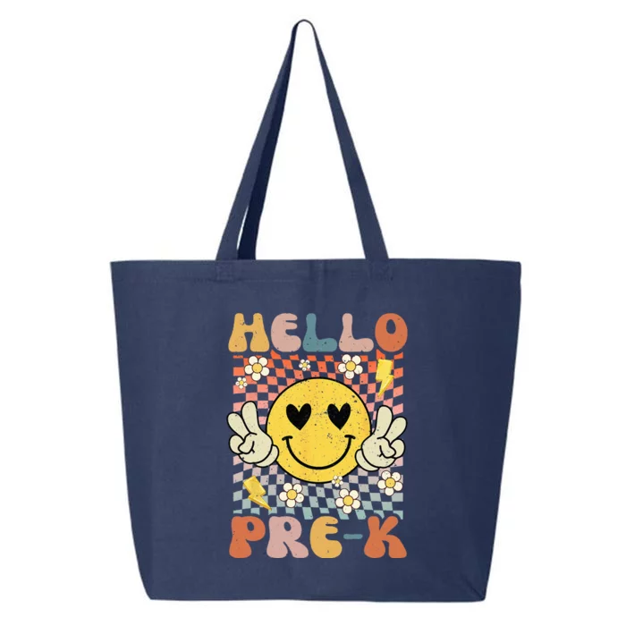 Hello PreK Back To School 1st Day Of School Teacher 25L Jumbo Tote