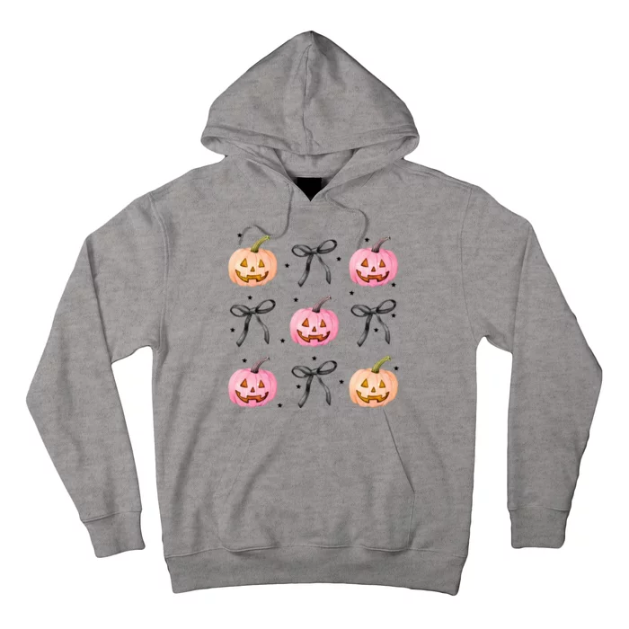 Halloween Pumpkin Black Bows Cute Hoodie