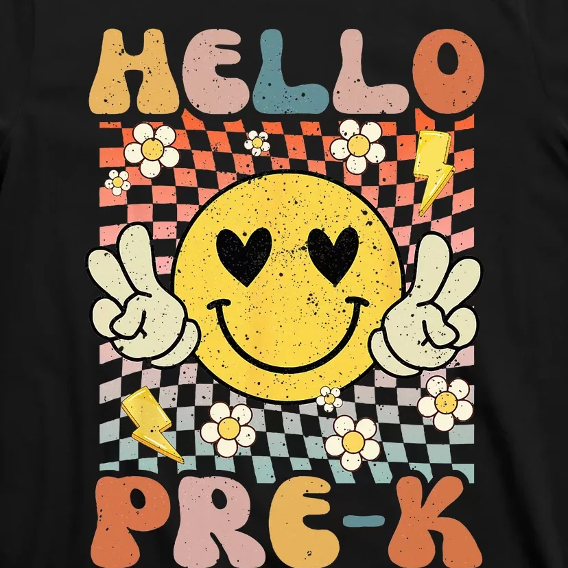 Hello PreK Back To School 1st Day of School Teacher T-Shirt