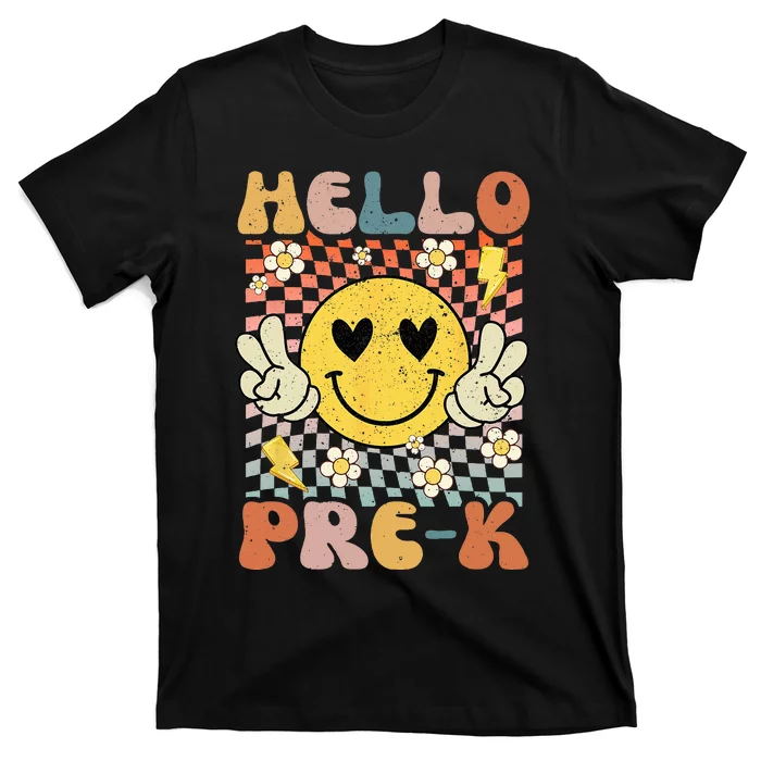 Hello PreK Back To School 1st Day of School Teacher T-Shirt