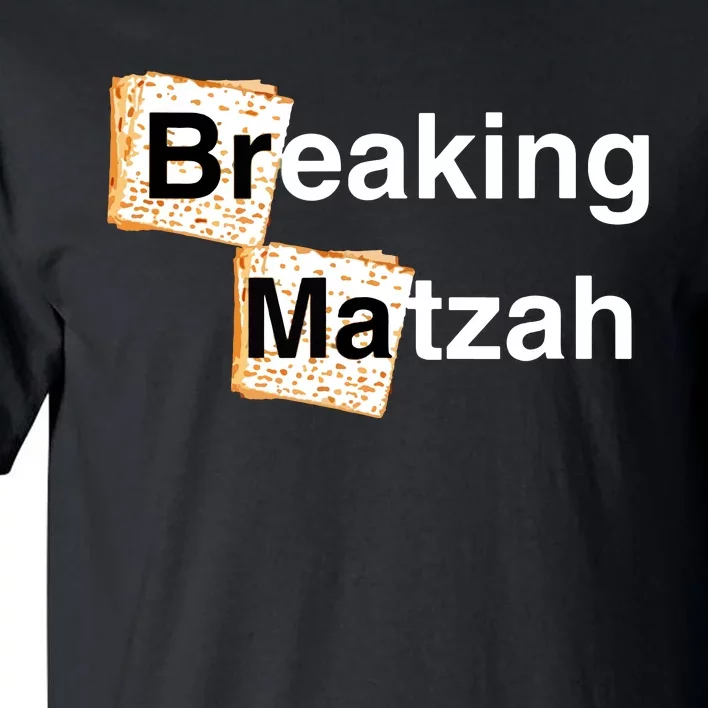 Happy Passover Breaking Matzah Afikoman Family Seder Pesach Tall T-Shirt