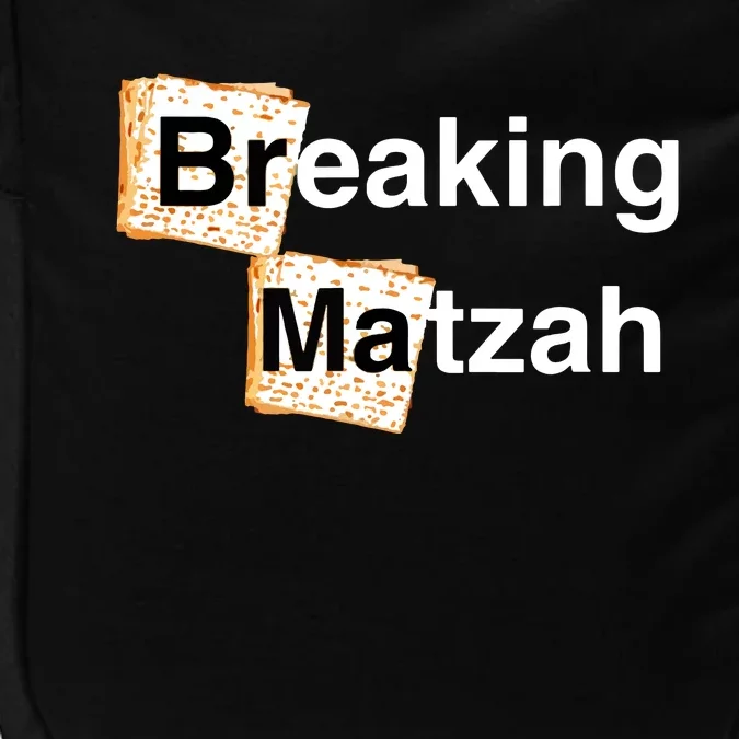 Happy Passover Breaking Matzah Afikoman Family Seder Pesach Impact Tech Backpack