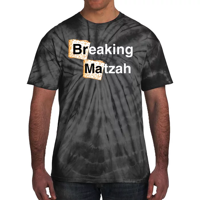 Happy Passover Breaking Matzah Afikoman Family Seder Pesach Tie-Dye T-Shirt