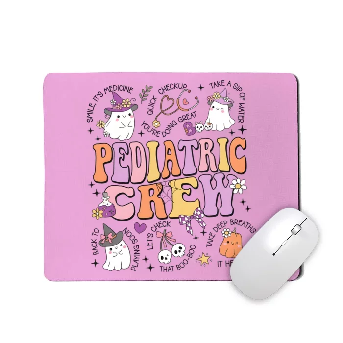 Halloween Pediatric Crew Nurse Mousepad