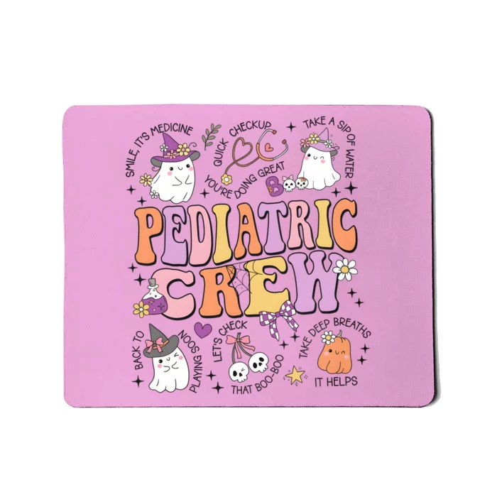 Halloween Pediatric Crew Nurse Mousepad