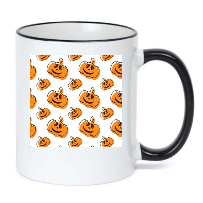 Halloween Pumpkin Cartoon Black Color Changing Mug