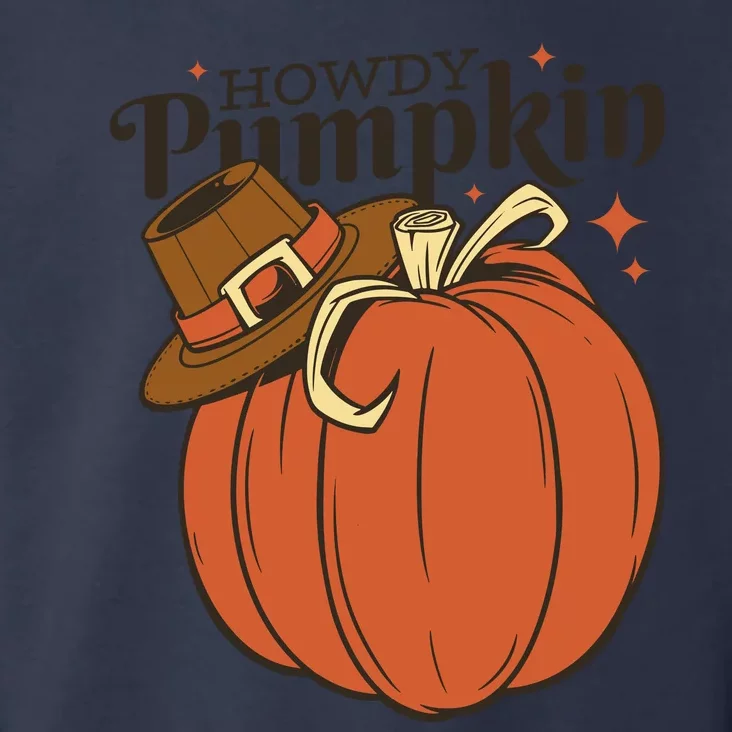 Howdy Pumpkin Cowboy Fall Toddler Hoodie