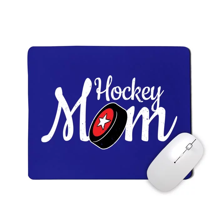 Hockey Player Cool Mom Gift Hockey Mom Gift Mousepad