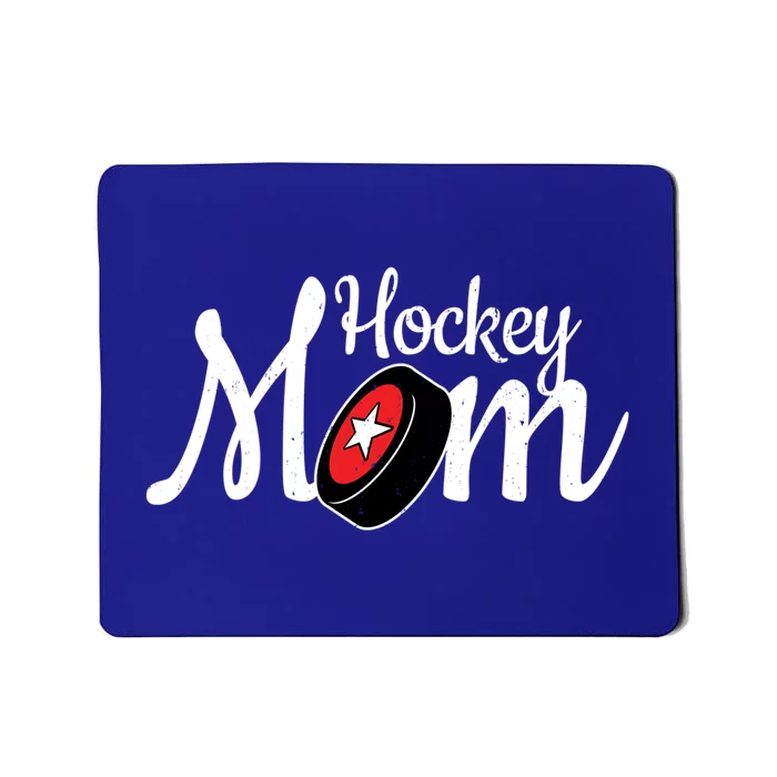 Hockey Player Cool Mom Gift Hockey Mom Gift Mousepad