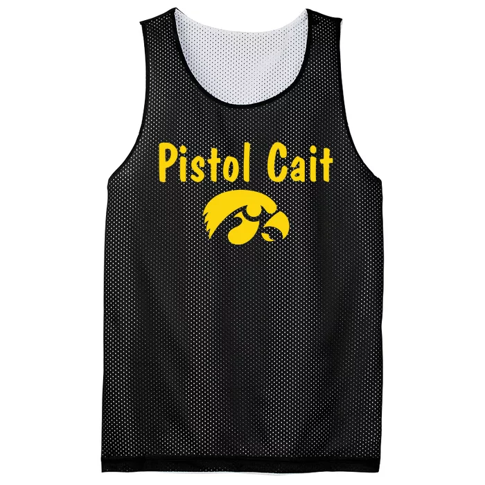 Hawkeyes Pistol Cait Mesh Reversible Basketball Jersey Tank