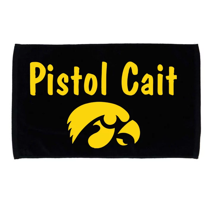 Hawkeyes Pistol Cait Microfiber Hand Towel