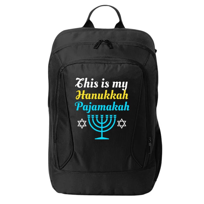 Hanukkah Pajamakkah Chanukah Pajama Jewish Holiday Jew Unise City Backpack