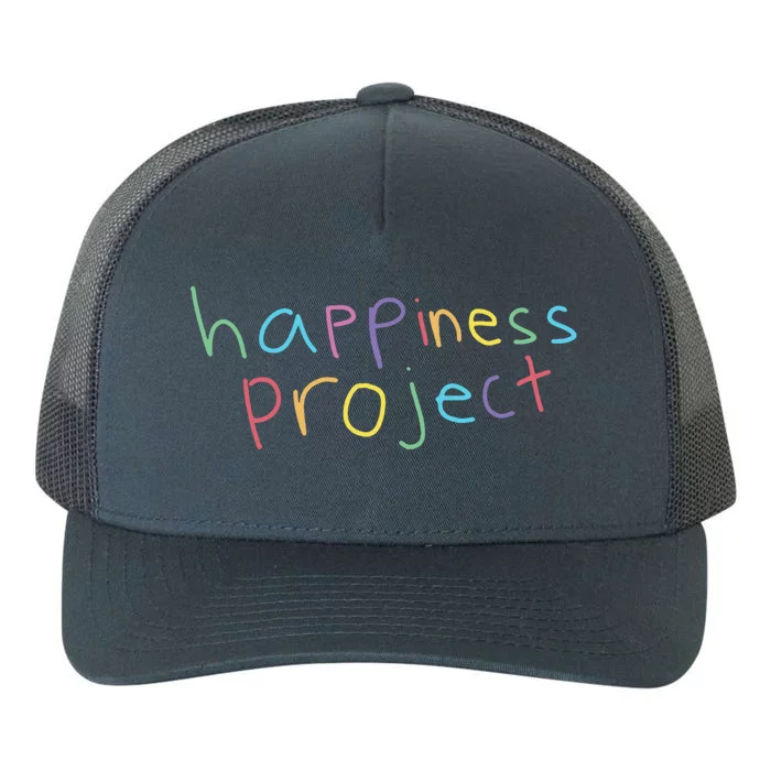 Happiness Project Cool Gift Yupoong Adult 5-Panel Trucker Hat