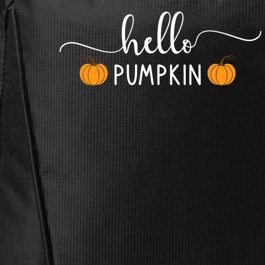 Hello Pumpkin Cute Fall City Backpack