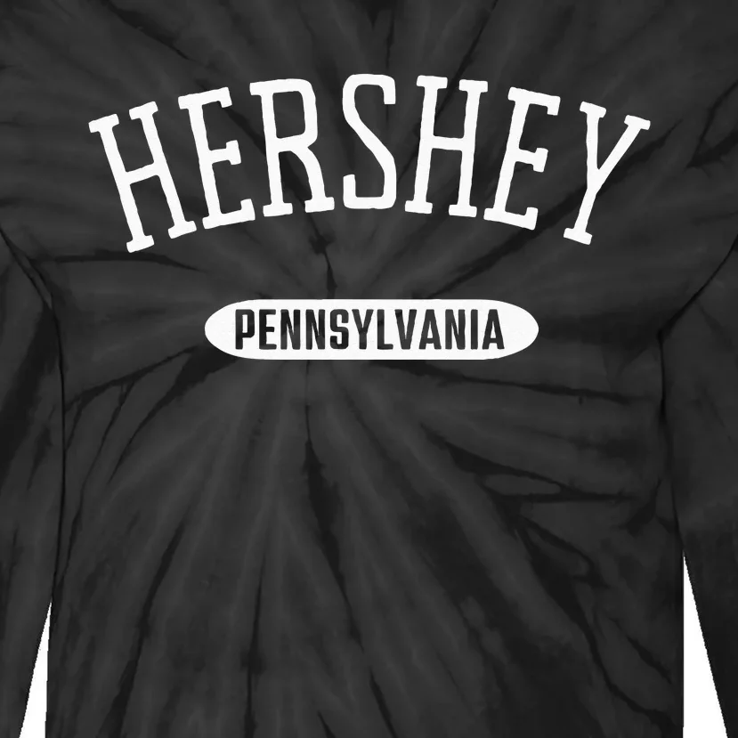 Hershey PA Classic Style Hershey Pennsylvania Tie-Dye Long Sleeve Shirt