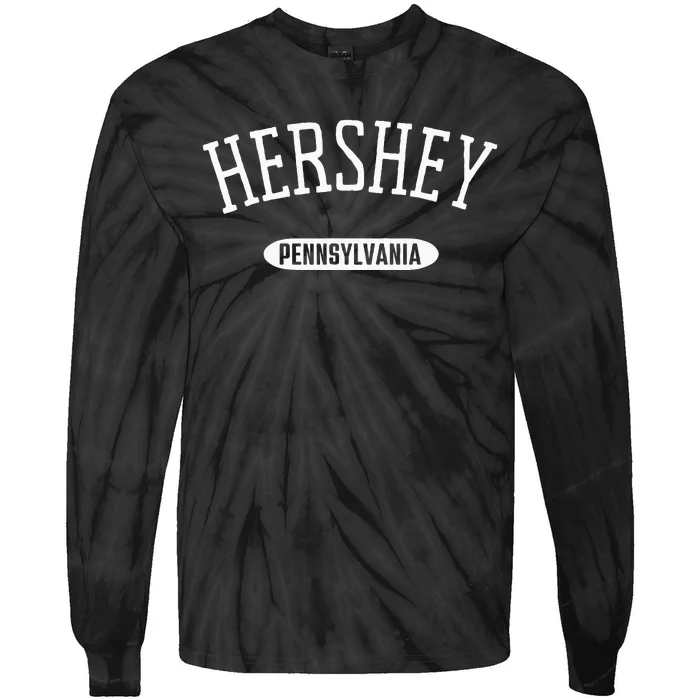 Hershey PA Classic Style Hershey Pennsylvania Tie-Dye Long Sleeve Shirt