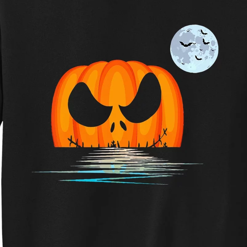 Halloween Pumpkin Costume - Spooky and Fun Tall Sweatshirt