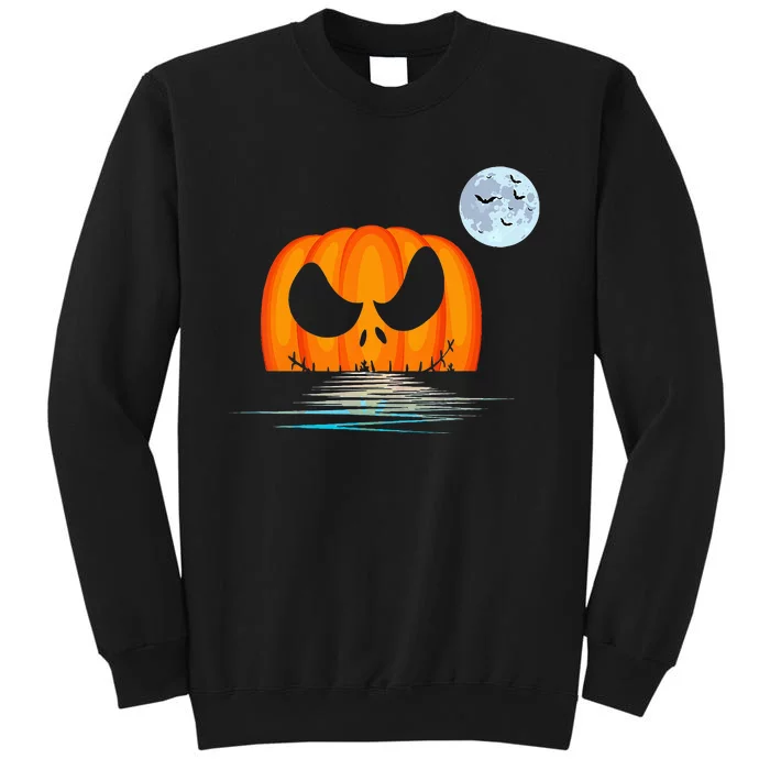 Halloween Pumpkin Costume - Spooky and Fun Tall Sweatshirt