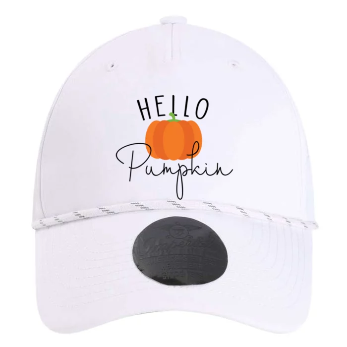 Hello Pumpkin Cute Fall Cute Gift Performance The Dyno Cap