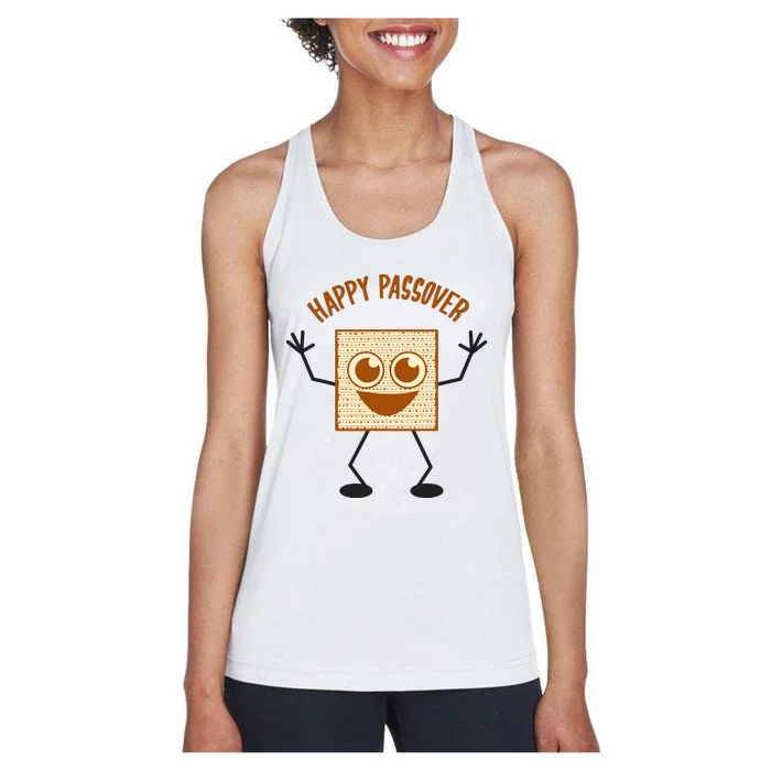 Happy Passover Cute Joyful Sedar Feast Gift Women's Racerback Tank