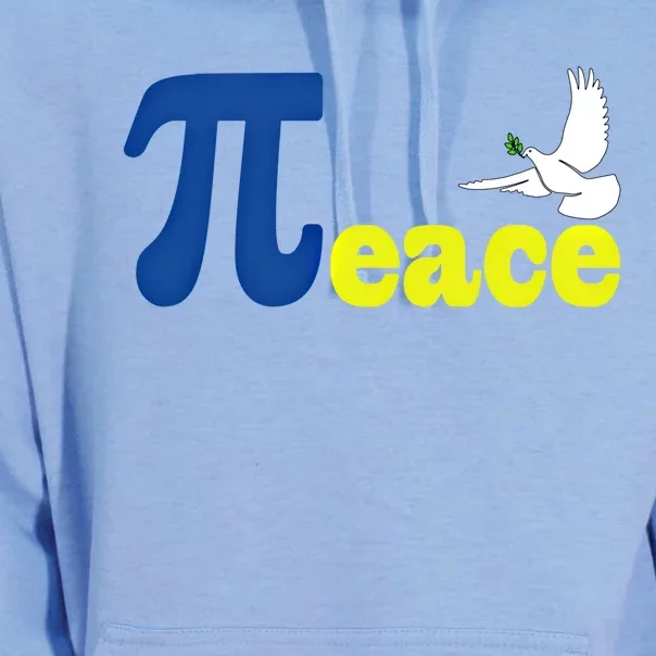 Happy Pi Day 3 14 Math Peace Ukraine I Stand With Ukraine Gift Unisex Surf Hoodie