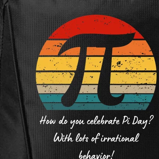 Happy Pi Day For Women Men Students Teachers Funny City Backpack