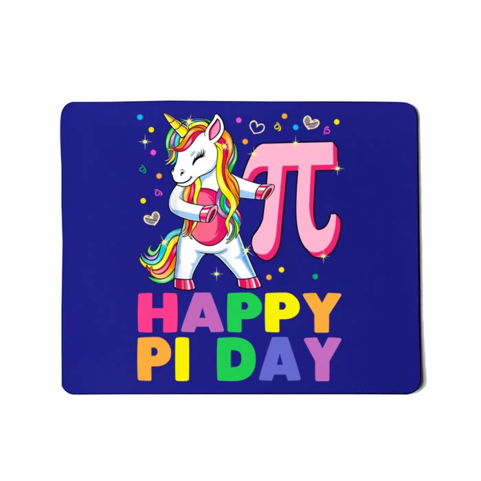 Happy Pi Day 3 14 Cute Math Unicorn Gift Mousepad