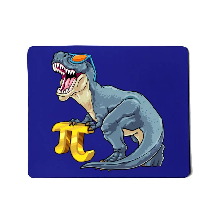 Happy Pi Day 3 14 Dinosaur T Rex Pi Mathematics Math Teacher Funny Gift Mousepad