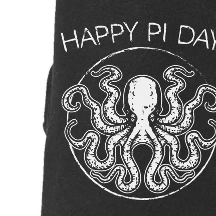 Happy Pi Day Funny Math Geek Octopus Octopi Circle Doggie 3-End Fleece Hoodie