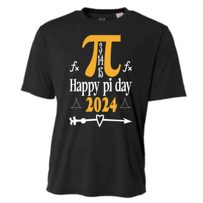 Happy Pi Day For 3 14 Pi Day Happy Pi Day Gift Cooling Performance Crew T-Shirt