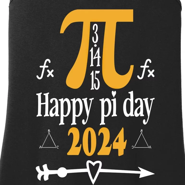 Happy Pi Day For 3 14 Pi Day Happy Pi Day Gift Ladies Essential Tank