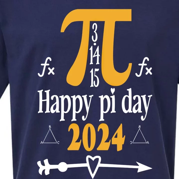 Happy Pi Day For 3 14 Pi Day Happy Pi Day Gift Sueded Cloud Jersey T-Shirt