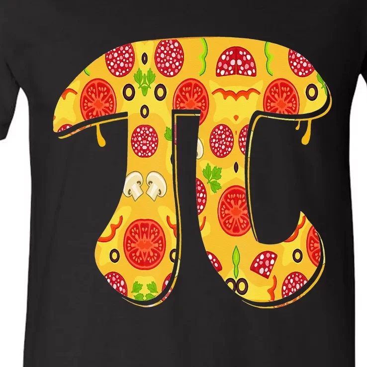 Happy Pi day Math Lover Pizza Pi 3.14 V-Neck T-Shirt