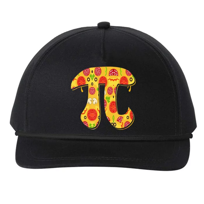 Happy Pi day Math Lover Pizza Pi 3.14 Snapback Five-Panel Rope Hat