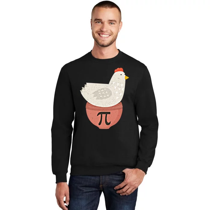 Happy Pi Day Funny Chicken Pot Pie 3 14 Science Math Teacher Funny Gift Sweatshirt