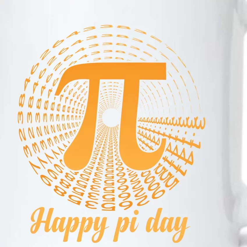 Happy Pi Day March 14 Math Teacher Professor Gift Black Color Changing Mug