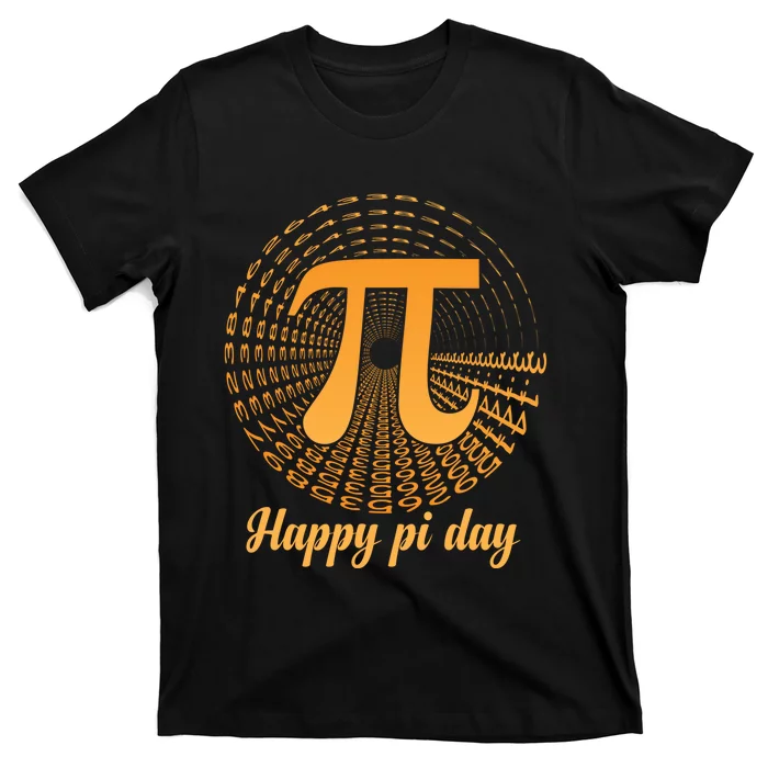 Happy Pi Day March 14 Math Teacher Professor Gift T-Shirt