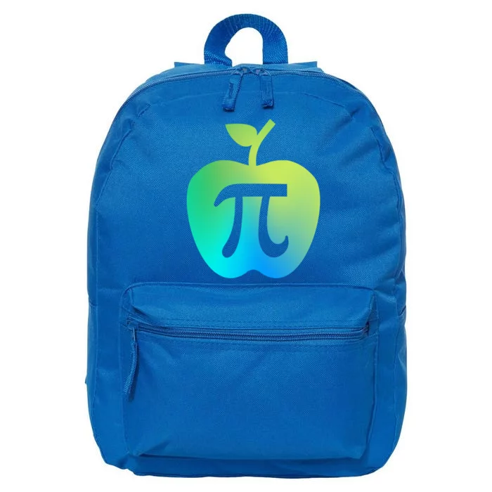 Happy Pi Day Cute Apple Pie 3 14 Funny Science Math Teacher Great Gift 16 in Basic Backpack