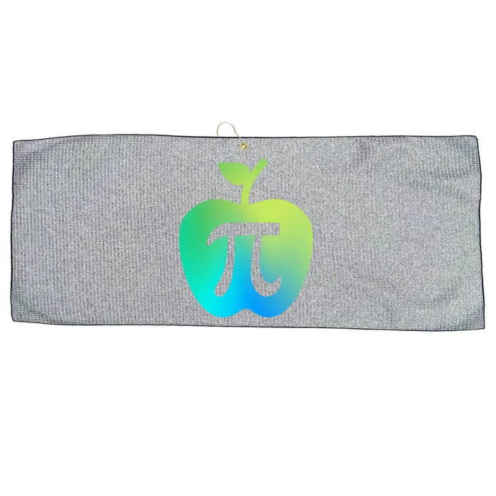 Happy Pi Day Cute Apple Pie 3 14 Funny Science Math Teacher Great Gift Large Microfiber Waffle Golf Towel