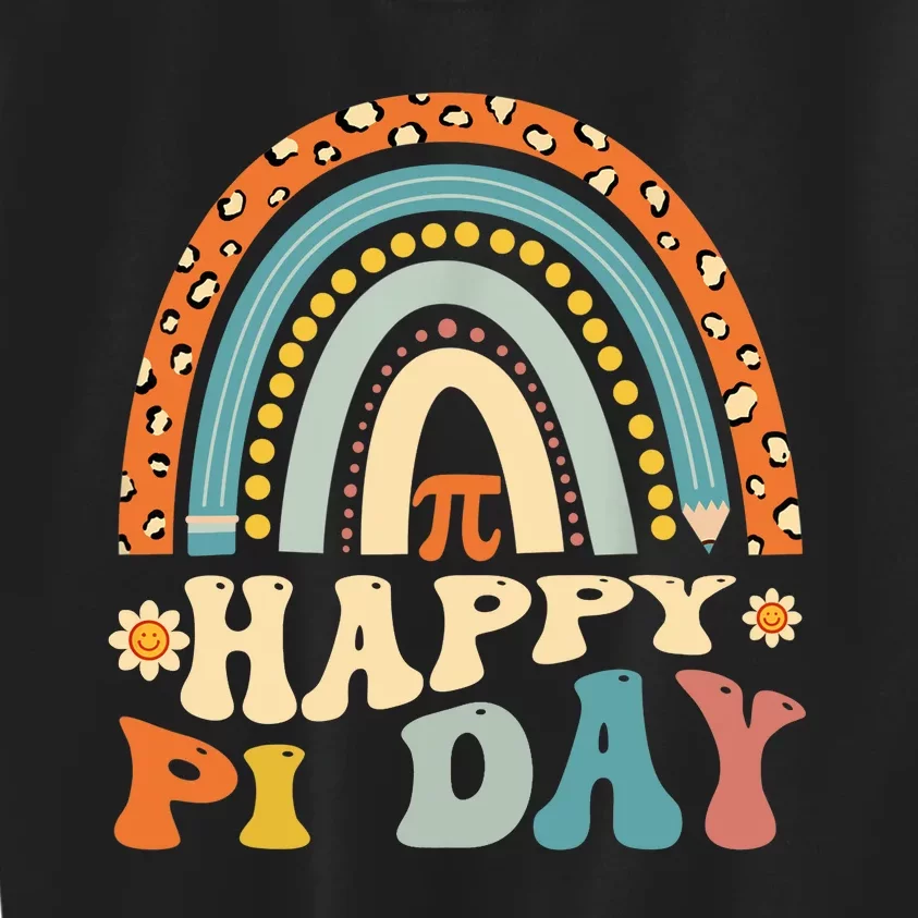 Happy PI Day 3.14 Pi Symbol For Math Lovers Kids Sweatshirt