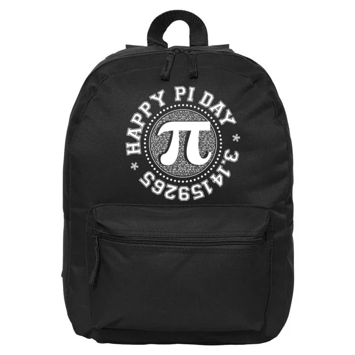 Happy Pi Day 3 1459265 Math Geek Nerd Gift 16 in Basic Backpack