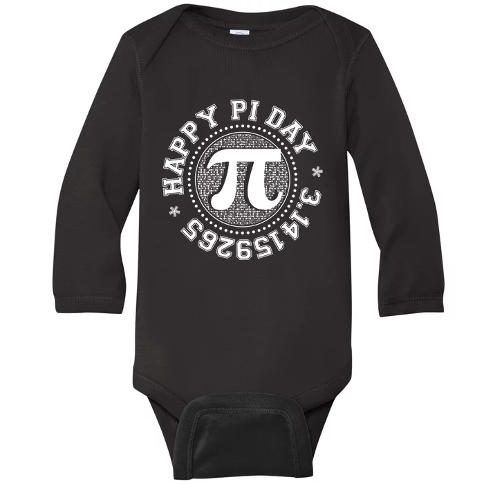 Happy Pi Day 3 1459265 Math Geek Nerd Gift Baby Long Sleeve Bodysuit