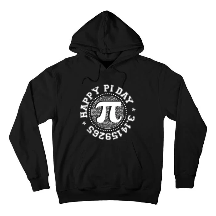 Happy Pi Day 3 1459265 Math Geek Nerd Gift Tall Hoodie