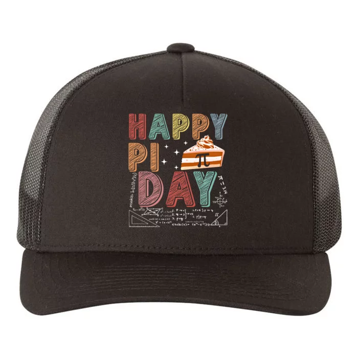 Happy Pi Day Celebrate Pi Day March 14 Math Lover Gift Yupoong Adult 5-Panel Trucker Hat