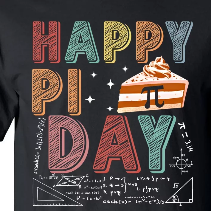 Happy Pi Day Celebrate Pi Day March 14 Math Lover Gift Tall T-Shirt