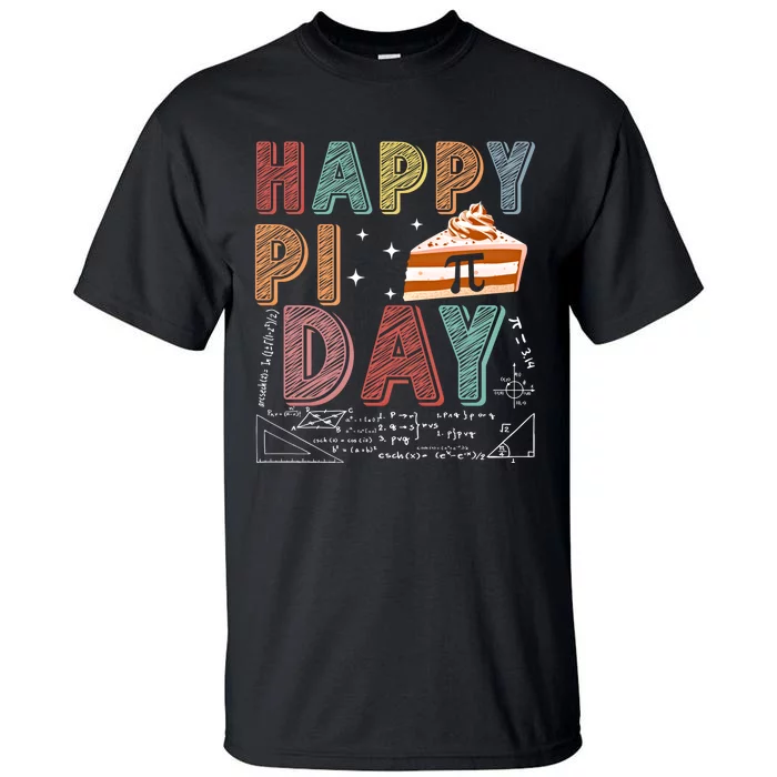 Happy Pi Day Celebrate Pi Day March 14 Math Lover Gift Tall T-Shirt