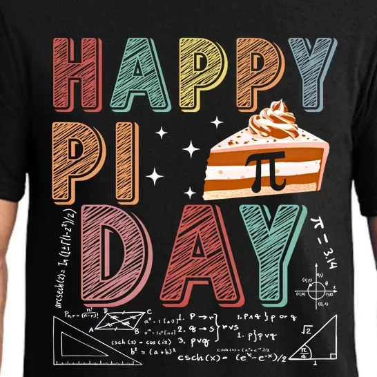 Happy Pi Day Celebrate Pi Day March 14 Math Lover Gift Pajama Set