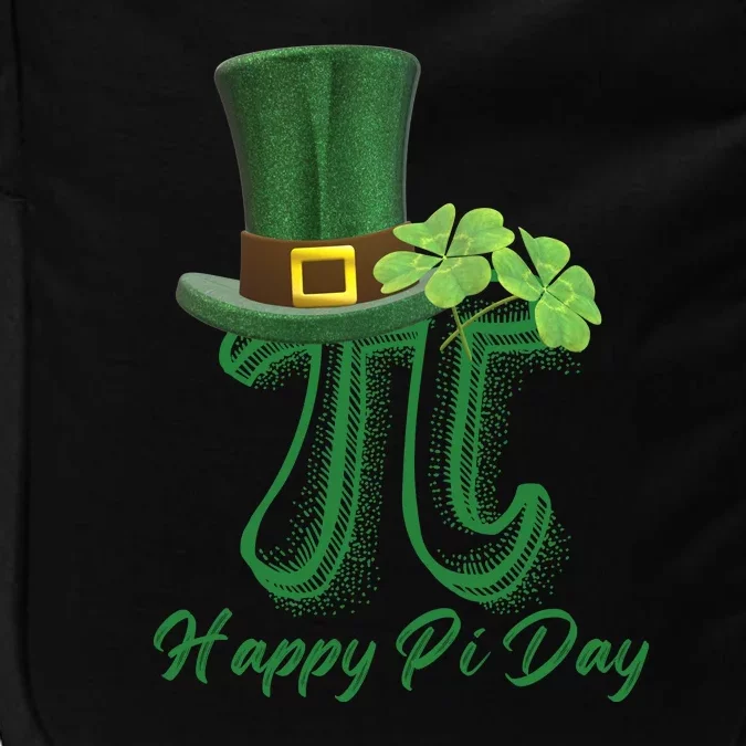 Happy Pi Day Funny St Patrick's Day Impact Tech Backpack